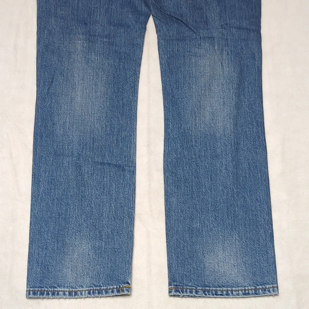 NEW J Crew‎ Straight Vintage Flex Medium Blue Wash Mens Jeans Size 31